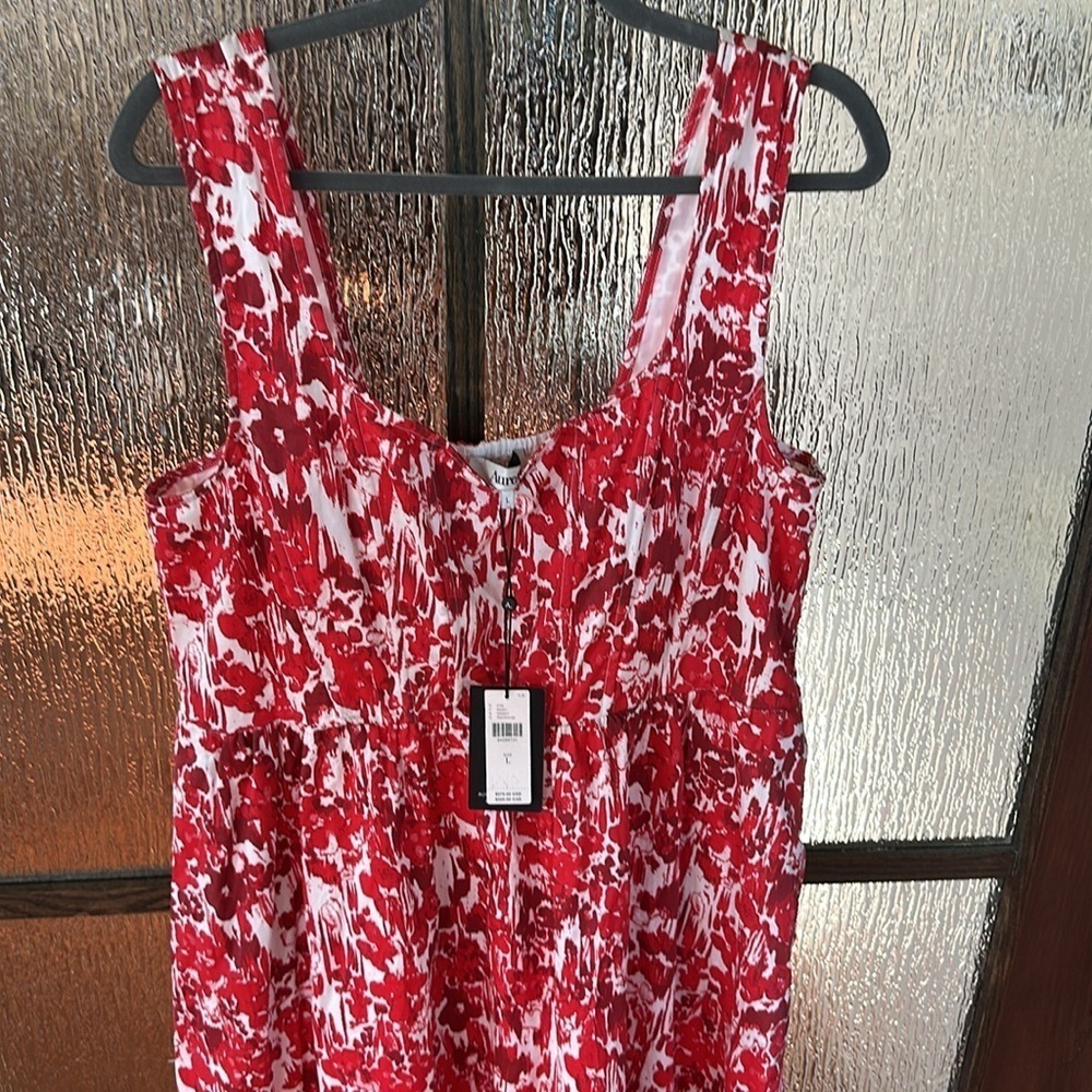Aureta Square-Neck Corset A-Line Dress | Anthropologie size Large NWT - Picture 9 of 16